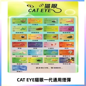 貓眼CATEYE替換式一代煙彈 適配ILIA SP2S KIS5等各式一代主機